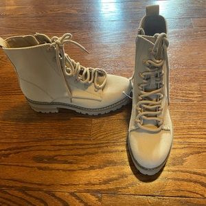Tan Combat Boots